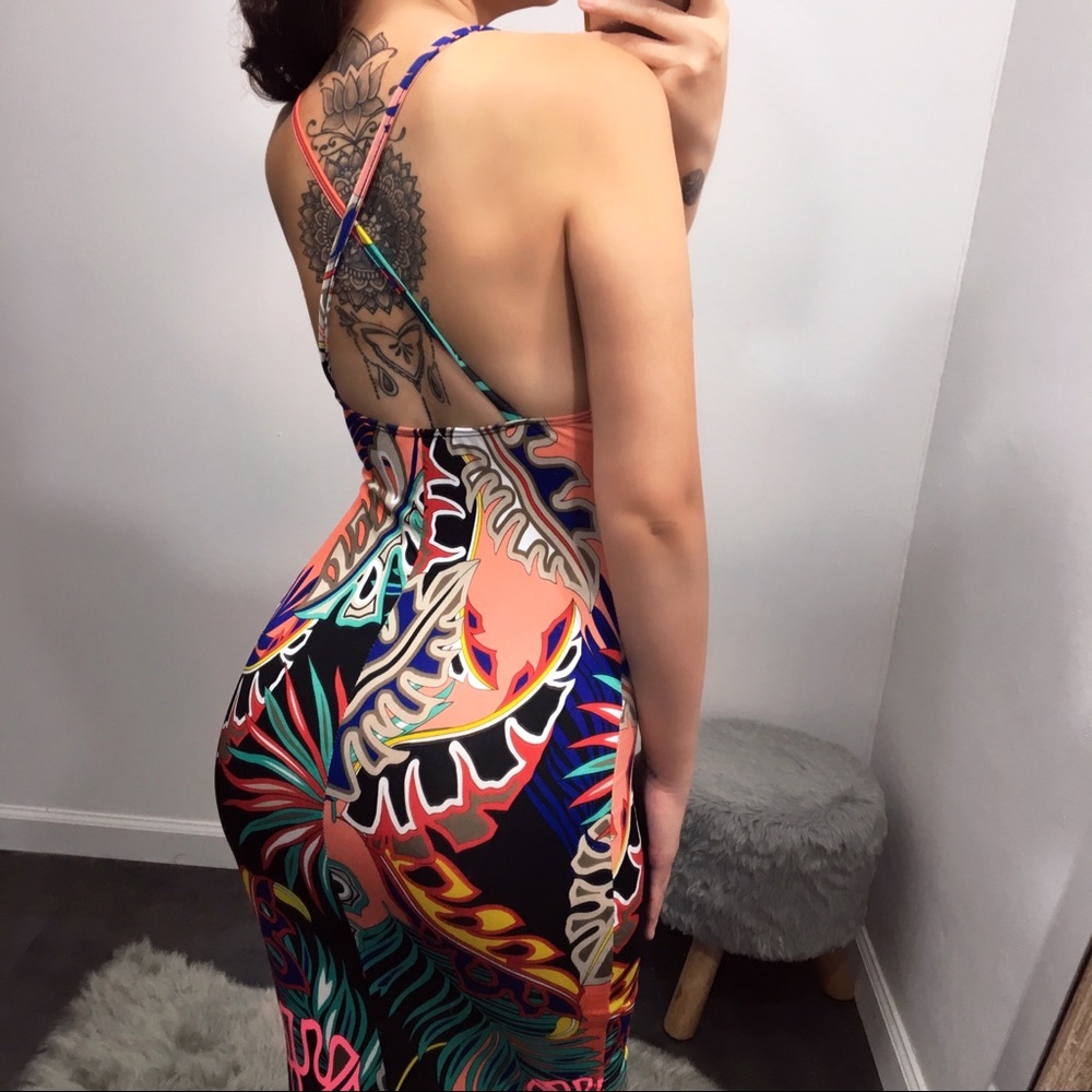 🚨SALE🚨 ONE LEFT Sienna Palms Maxi Dress - Picture 2 of 8